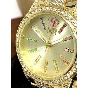 Juicy By Juicy Couture Women's Watch JC/5014 Quartz Gold Tone Steel 34mm…